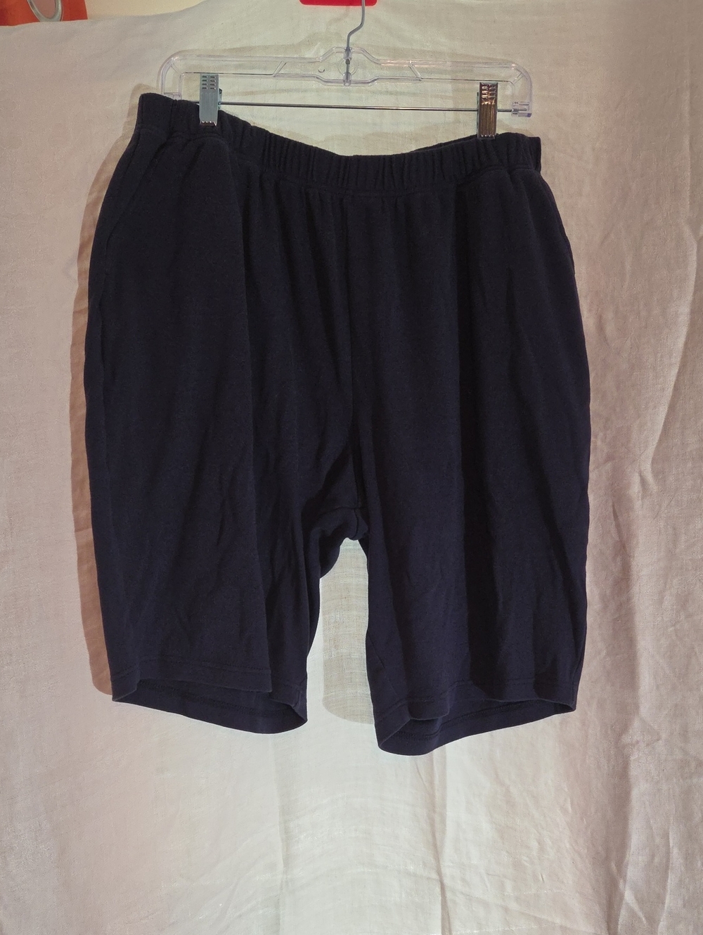 Roaman's Blue Women's Athletic Shorts